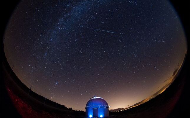 Cel estrellat des d’un dels observatoris d’Ares dels Oms Cel estrellat des d’un dels observatoris d’Ares dels Oms