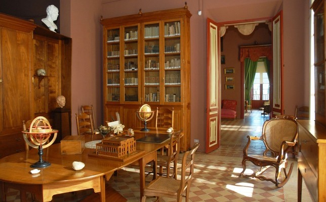 Una de les estances de la Masia d’en Cabanyes