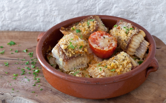 La rajada al forn és un dels plats més apreciats pels menorquins La rajada al forn és un dels plats més apreciats pels menorquins