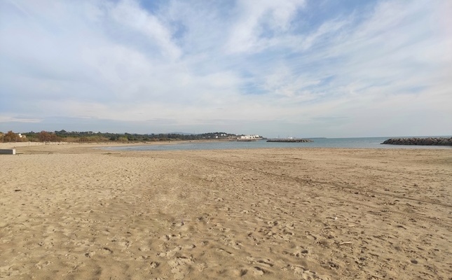 La platja llarga és la menys urbanitzada de les platges de Vilanova i la Geltrú La platja llarga és la menys urbanitzada de les platges de Vilanova i la Geltrú