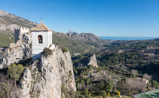 El castell de Guadelest, un mirador impressionant