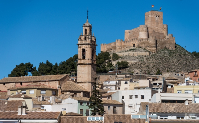 El castell de Biar és d'origen musulmà