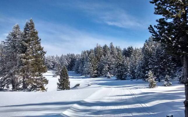 Paisatge nevat a Tuixent - La Vansa