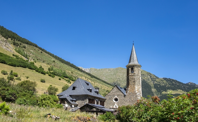 Montgarri, a la Val d’Aran, un dels espais que es recorren a la ruta 1 del projecte “Perseguits i salvats”.