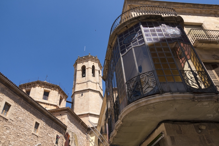 Església de Santa Maria de l’Alba situada a Tàrrega, capital de l’Urgell