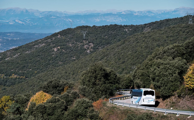 Bus del Parc del Montseny a Collformic
