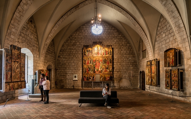 Interior del Museu d'Art de Girona Interior del Museu d'Art de Girona