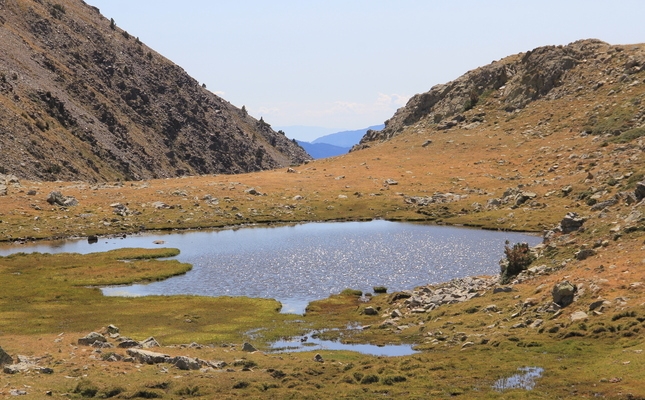Un dels estanys d’Engorgs Un dels estanys d’Engorgs