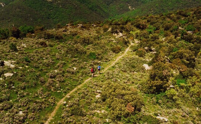 Imatge de l'expedició Descobrir 2021 al seu pas per Espolla