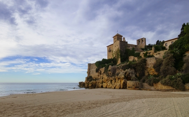 El castell de Tamarit, a Altafulla El castell de Tamarit, a Altafulla