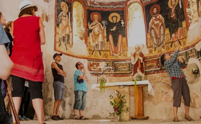 Santa Maria d’Àneu - Pintures murals de Santa Maria d'Àneu Santa Maria d’Àneu - Pintures murals de Santa Maria d'Àneu