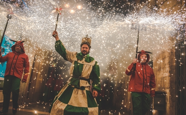 El Ball de Sant Miquel i els Diables d’Igualada participaran a la Mostra de Balls de Diables de Catalunya