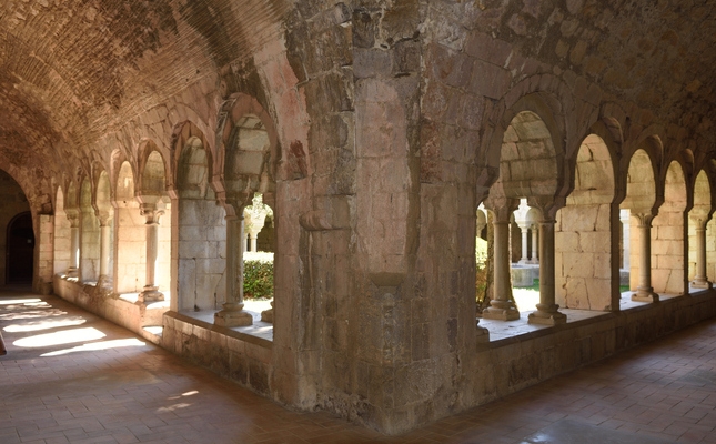 Claustre de la canònica de Santa Maria de Vilabertran
Claustre de la canònica de Santa Maria de Vilabertran