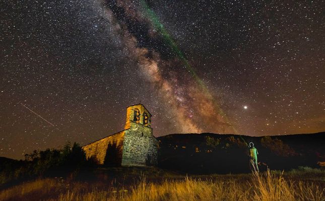 La nit estrellada a La Massana