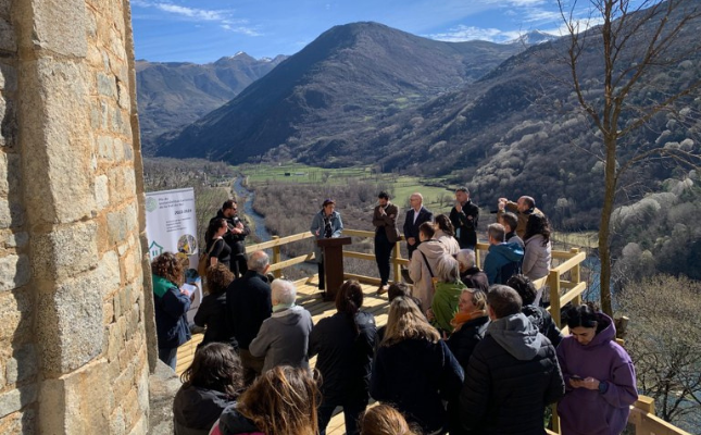 Inauguració del nou mirador a la Vall de Boí