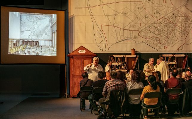 Presentació d’imatges de l’antiga Tàrraco que permeten entendre millor la història de la ciutat Presentació d’imatges de l’antiga Tàrraco que permeten entendre millor la història de la ciutat