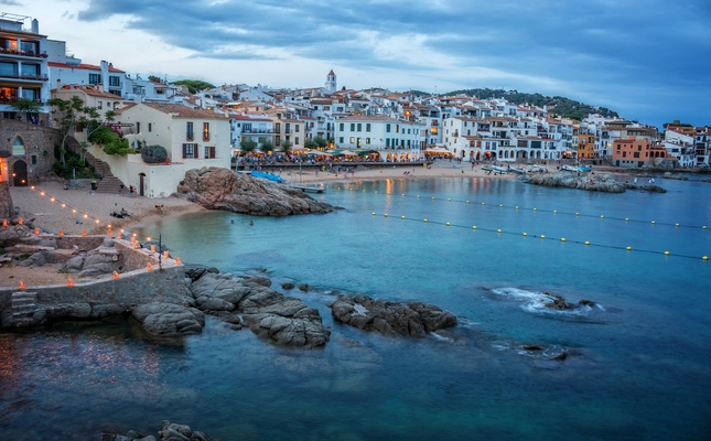 La platja de Llafranc manté la bandera blava