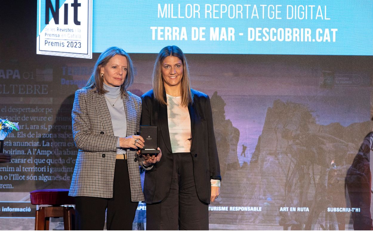 L'edició del 'Descobrir', Sílvia Grimaldo, recull el primer al millor reportatge digital