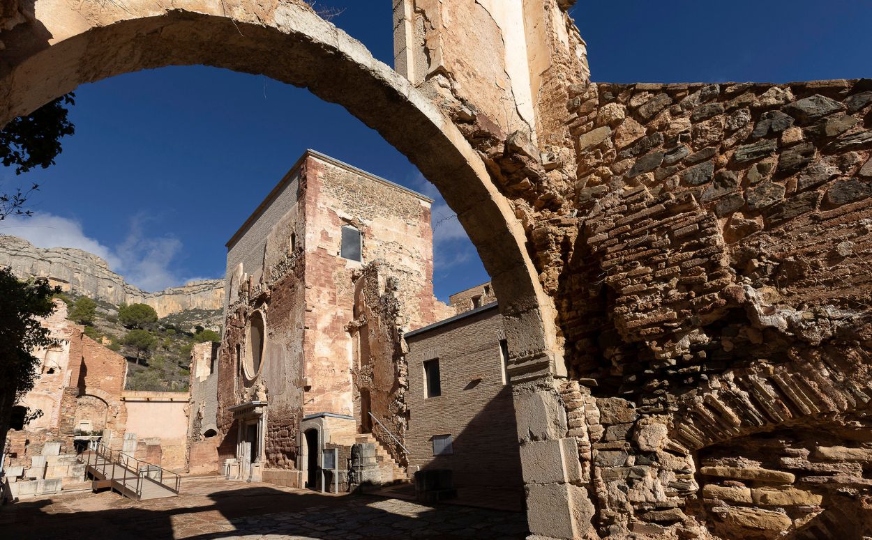 La restauració de l'església de la cartoixa d'Escaladei ha durat 4 anys