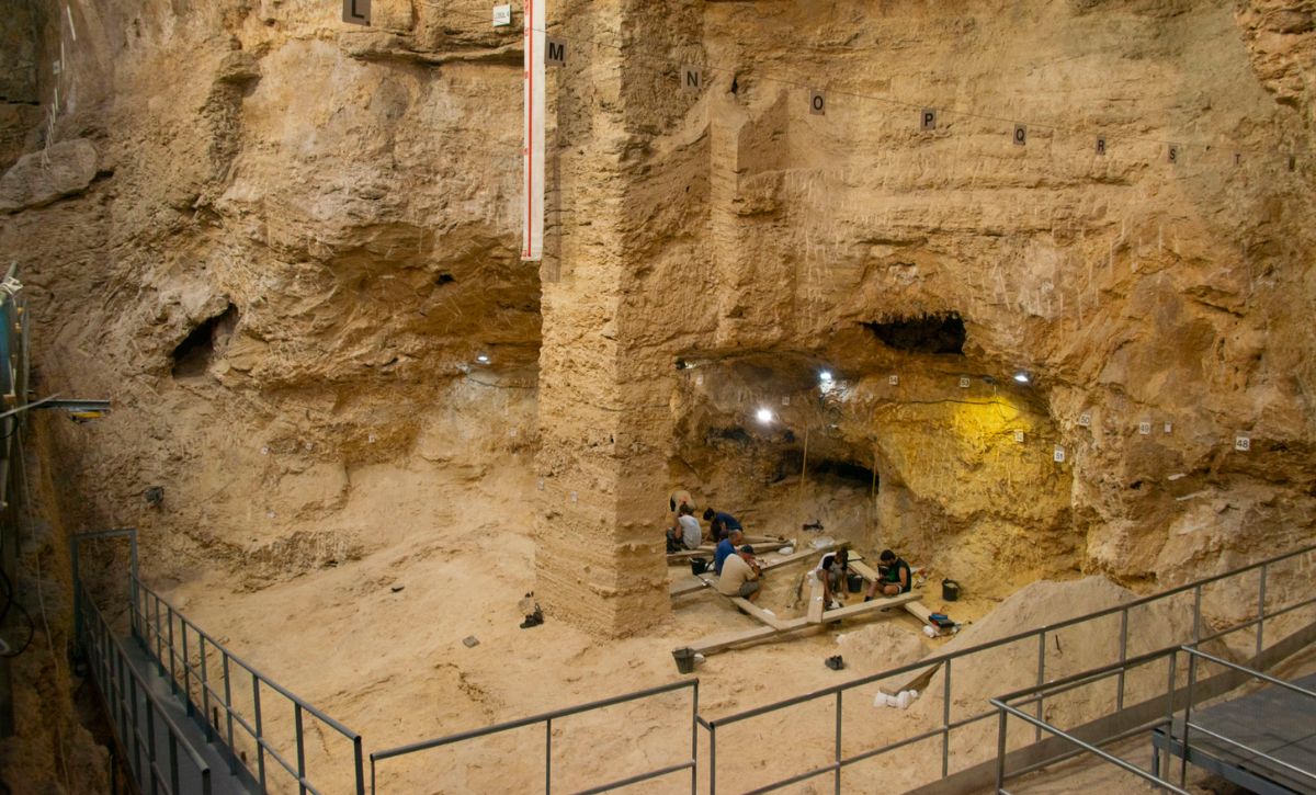 L'Abric Romaní és una balma on es fan excavacions des de 1983, sota la direcció d'Eudald Carbonell.