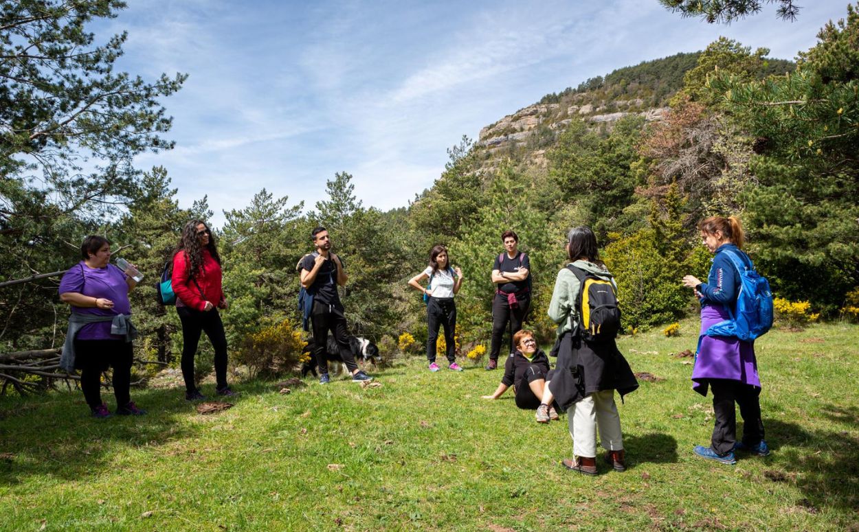 La guia de muntanya explicant aspectes de la flora al Berguedà La guia de muntanya explicant aspectes de la flora al Berguedà