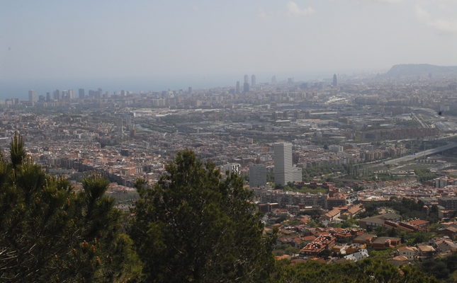 Ruta per la serralada de Marina entre Santa Coloma de Gramenet i Badalona 