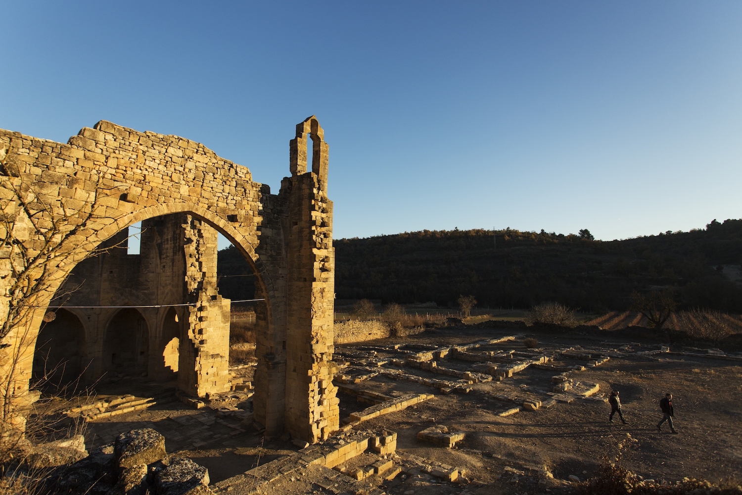 Vallsanta va formar part d’un pròsper monestir del Cister