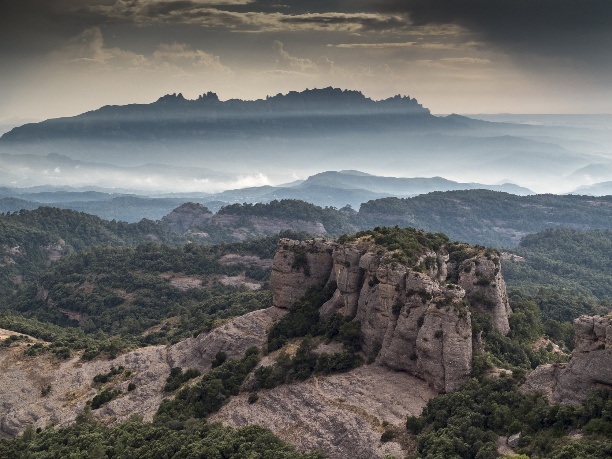 Imatge del macís de Sant Llorenç de Munt