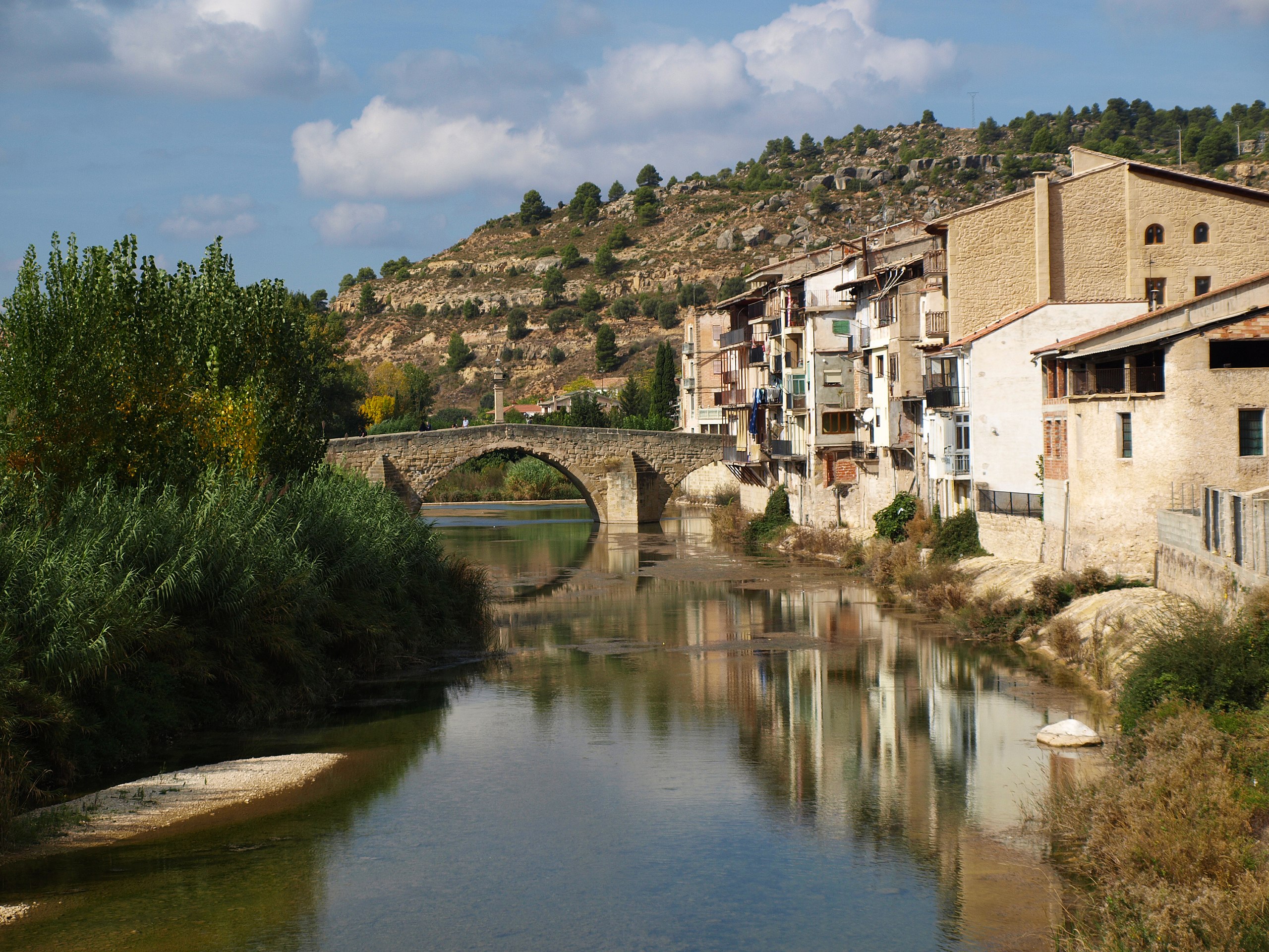 El riu Matarranya al seu pas per la Vall-de-roures