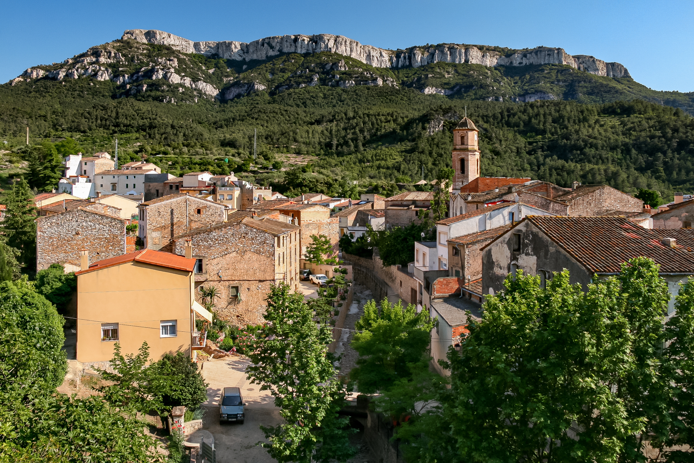 Vista de la Torre de Fontaubella