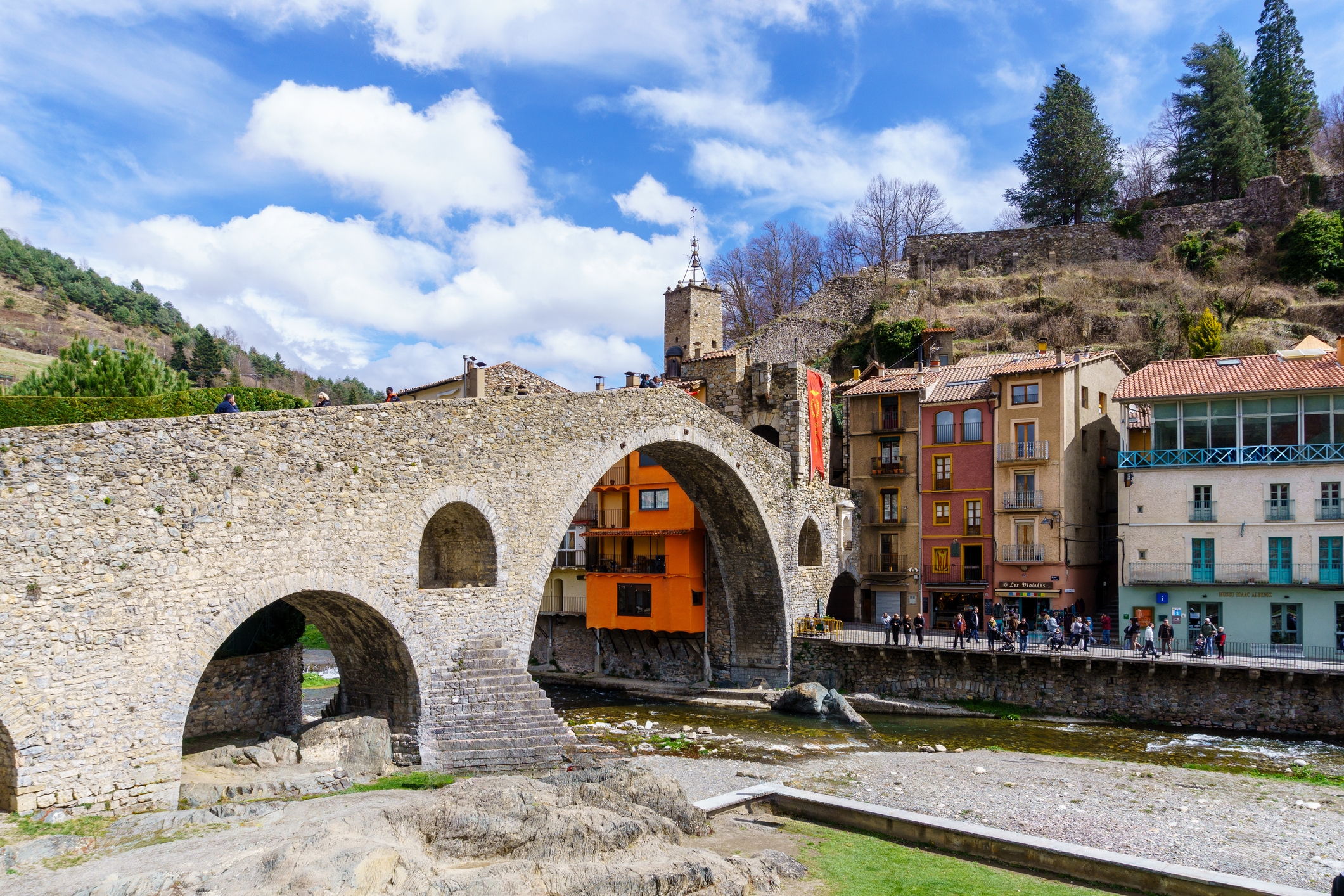 El pont de Camprodon El pont de Camprodon