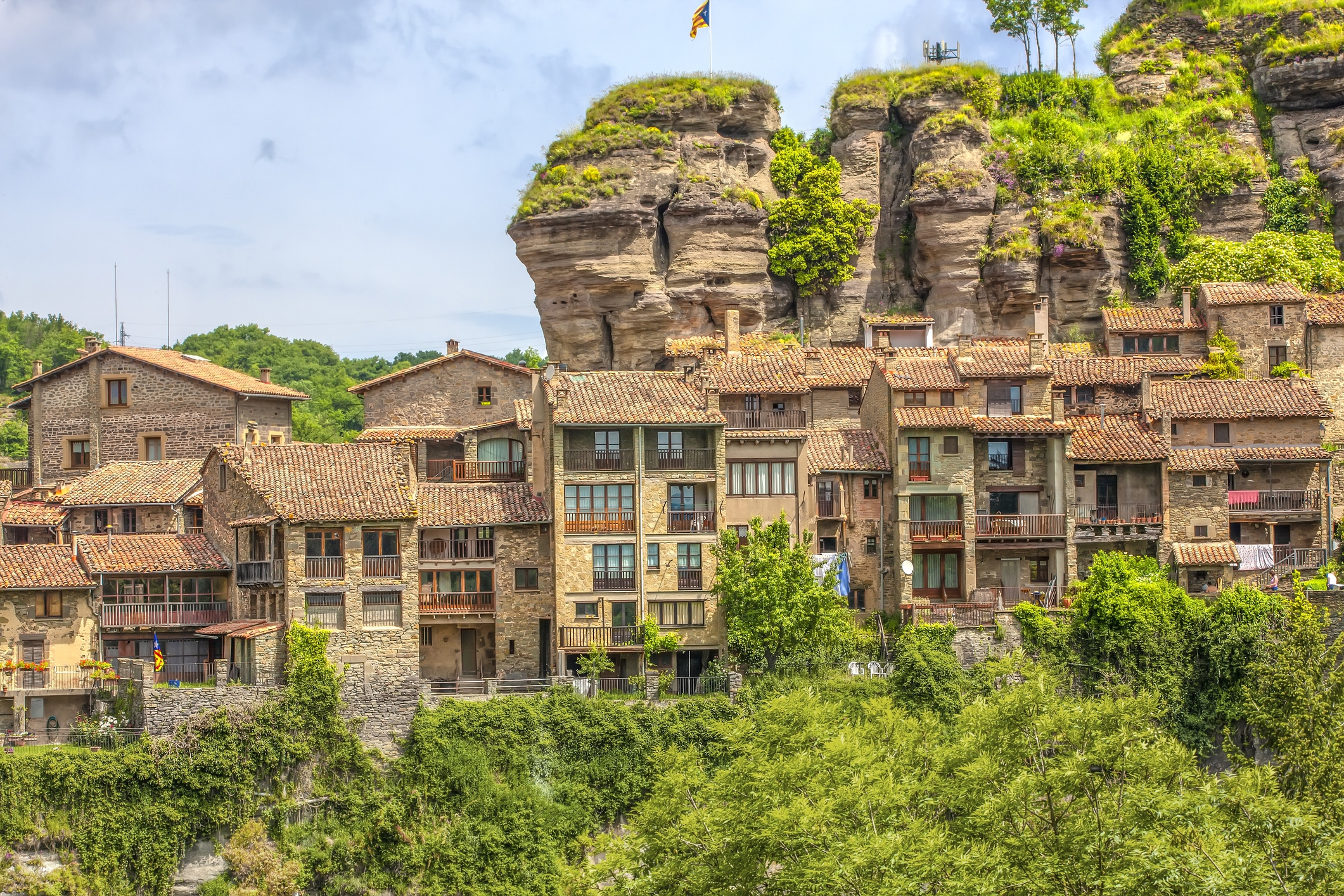 Poble medieval de Rupit Poble medieval de Rupit