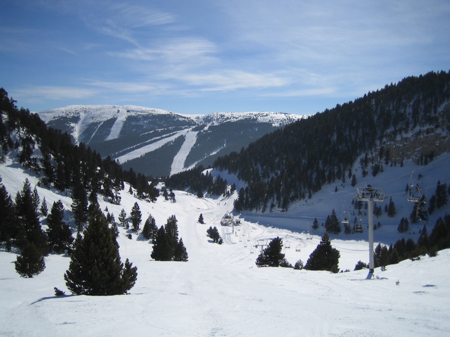 Vista del Port del Comte