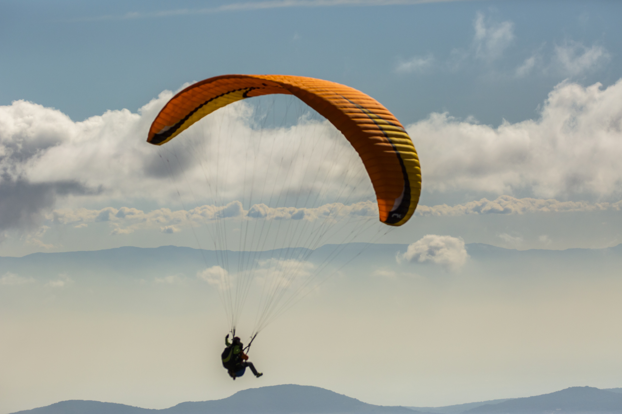 Vol en parapent al Montsec