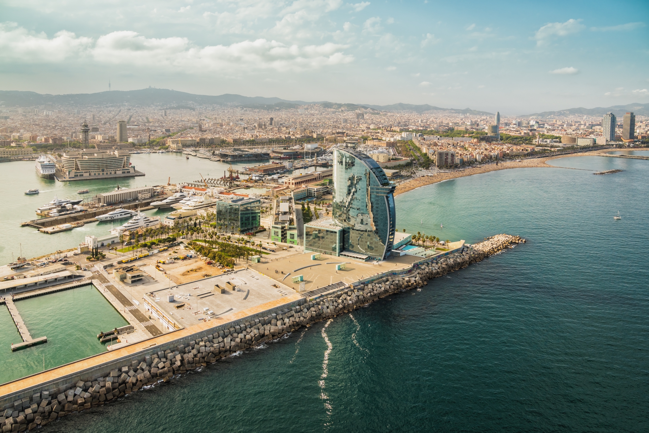 Barcelona des de l'aire