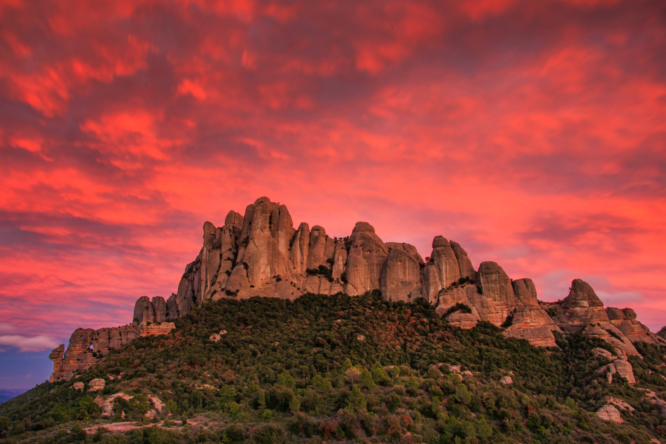 Muntanya de Montserrat Muntanya de Montserrat