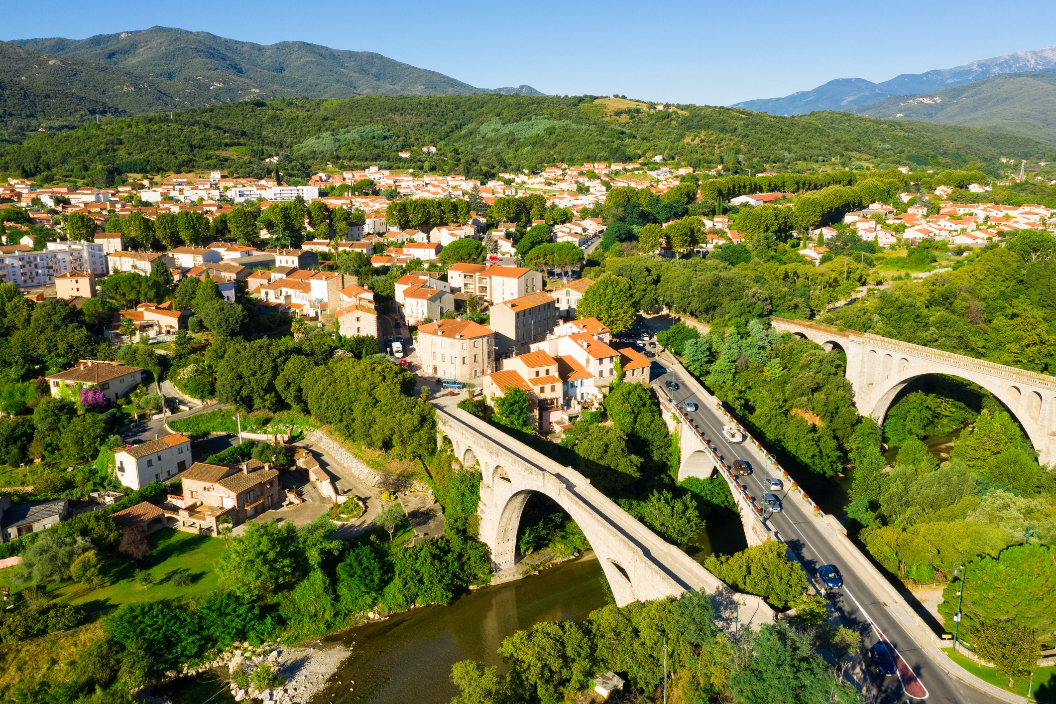 Panoràmica del municipi de Ceret