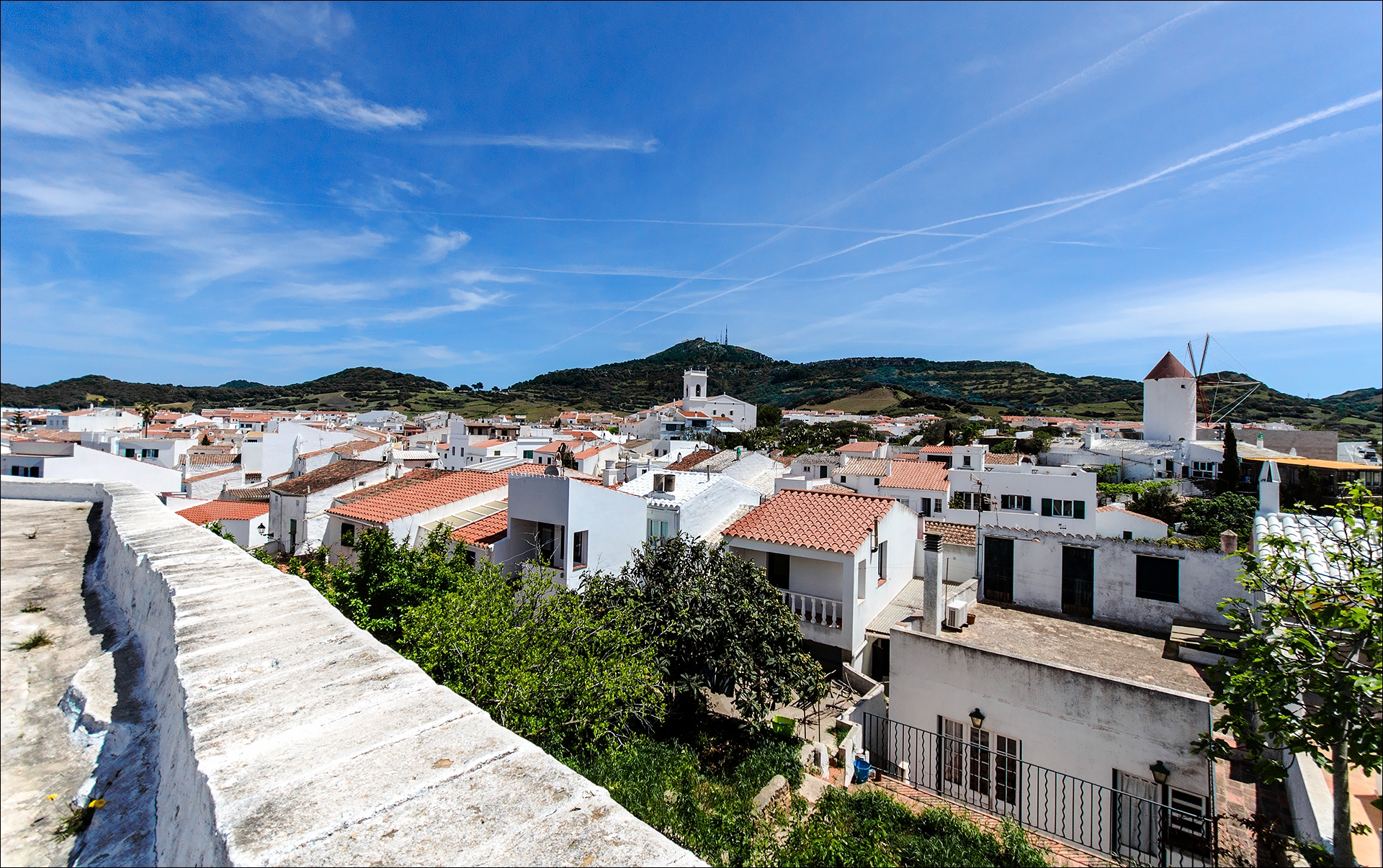 Panoràmica des Mercadal