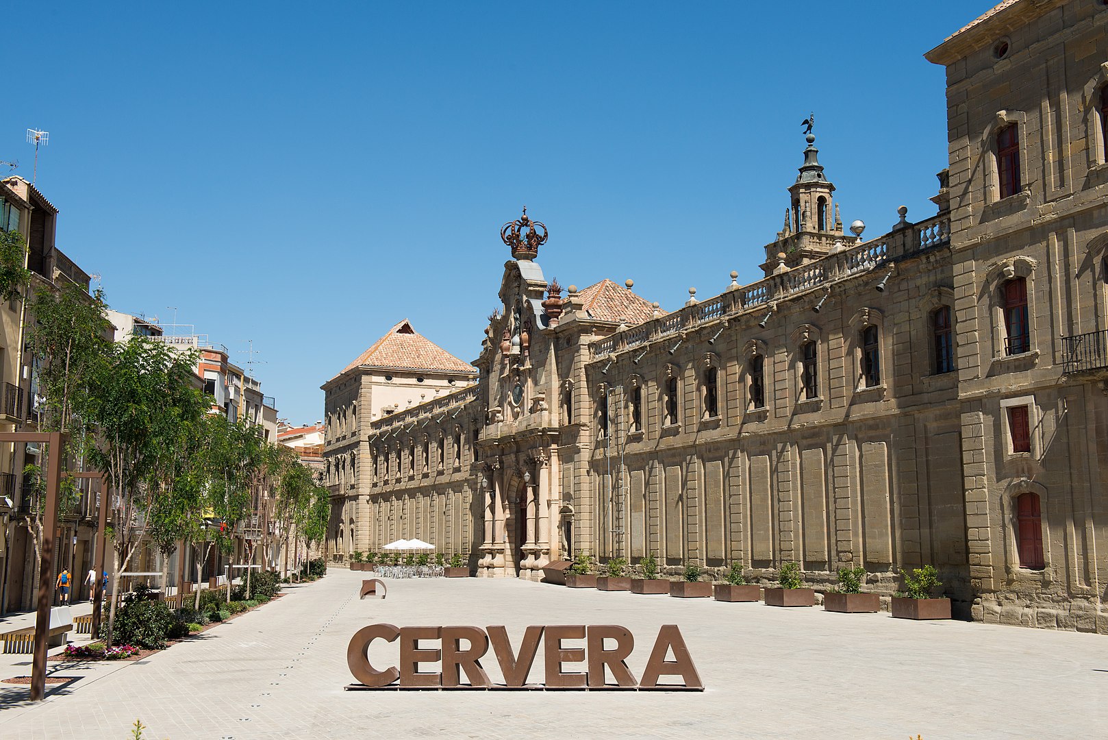 Cervera, la capital de la Segarra.