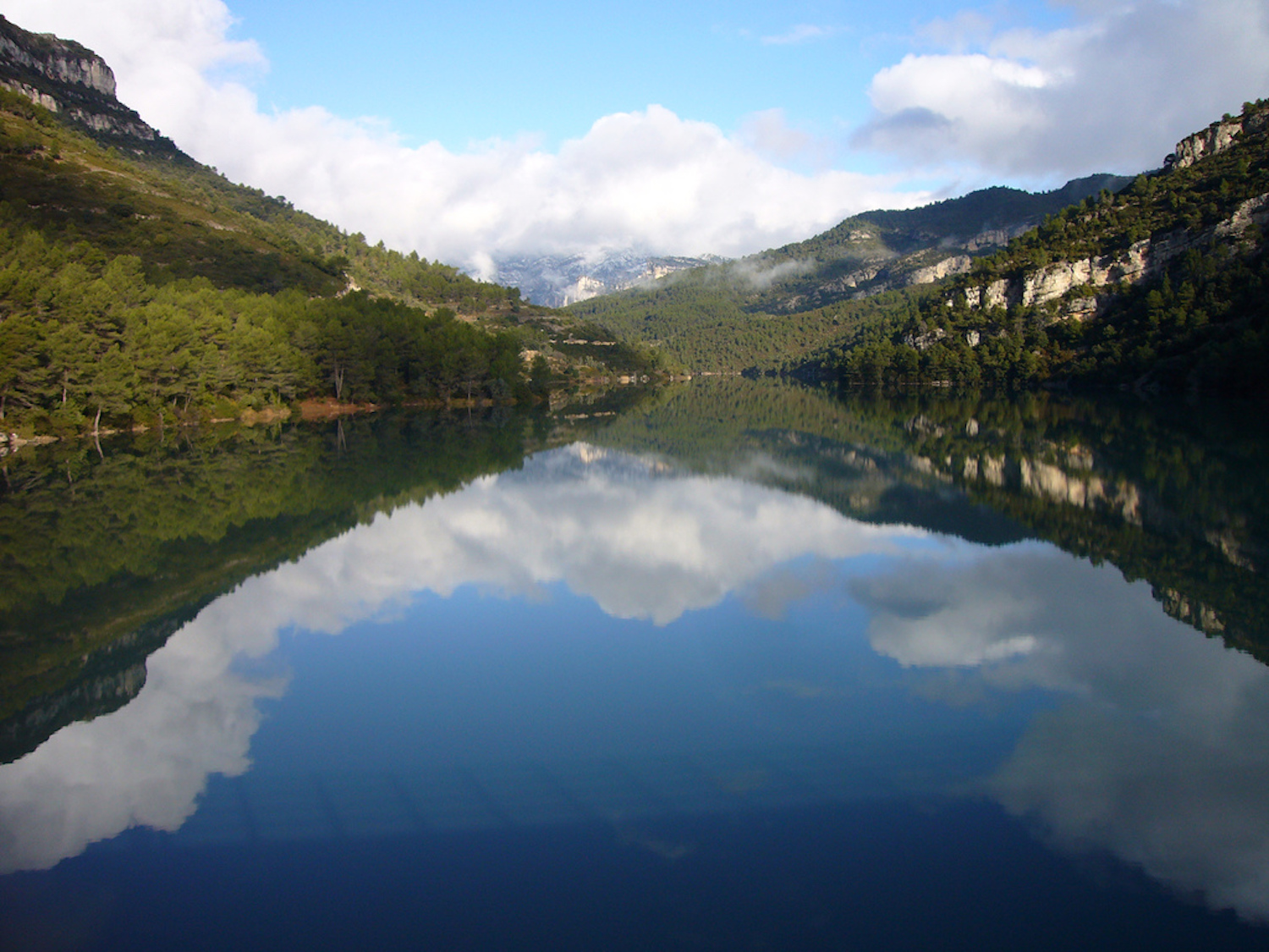 El pantà d'Ulldecona és un paratge impresionant
