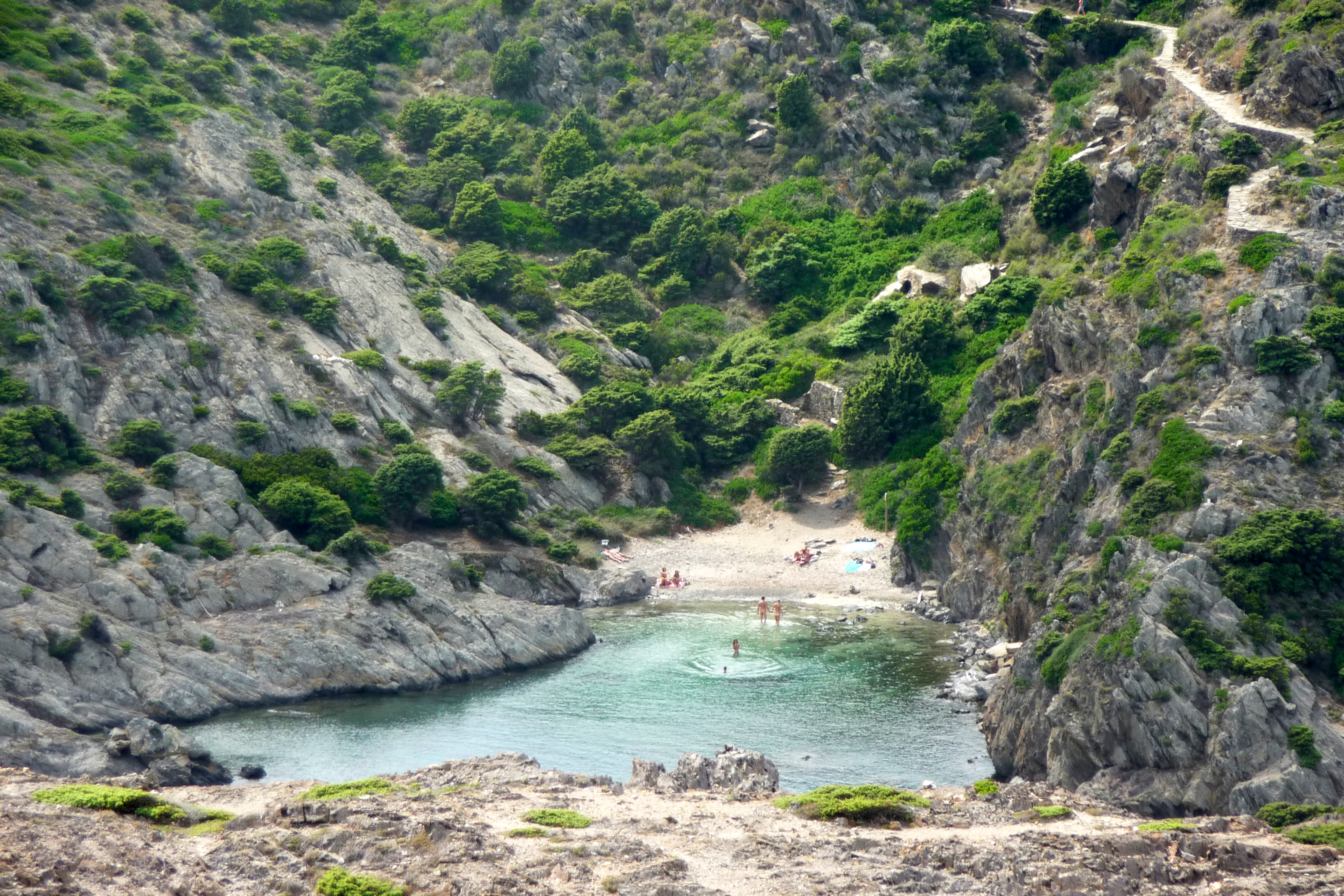 Petita cala Jugadora al Parc Natural del Cap de Creus Petita cala Jugadora al Parc Natural del Cap de Creus