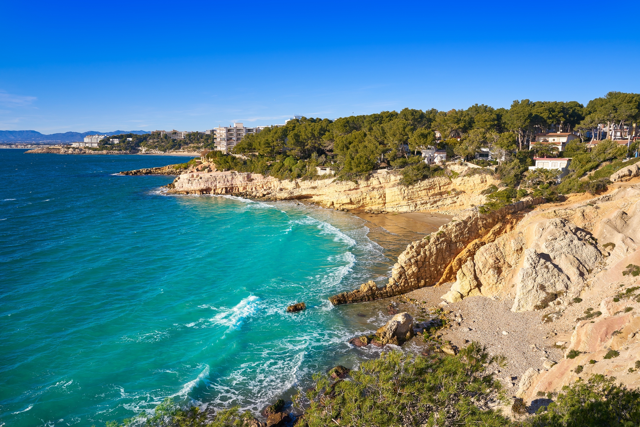 Cala Penya Tallada al cap de Salou Cala Penya Tallada al cap de Salou