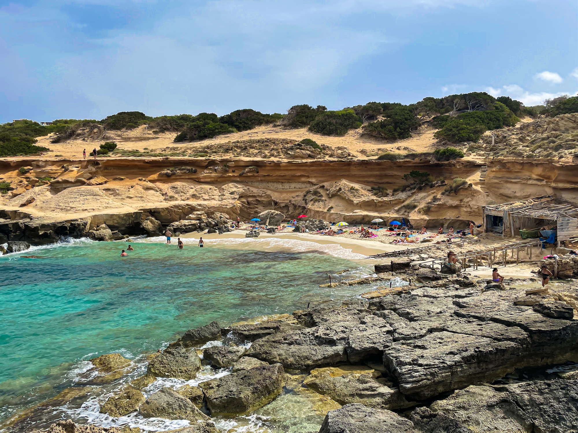 Petita platja del caló des Mort Petita platja del caló des Mort