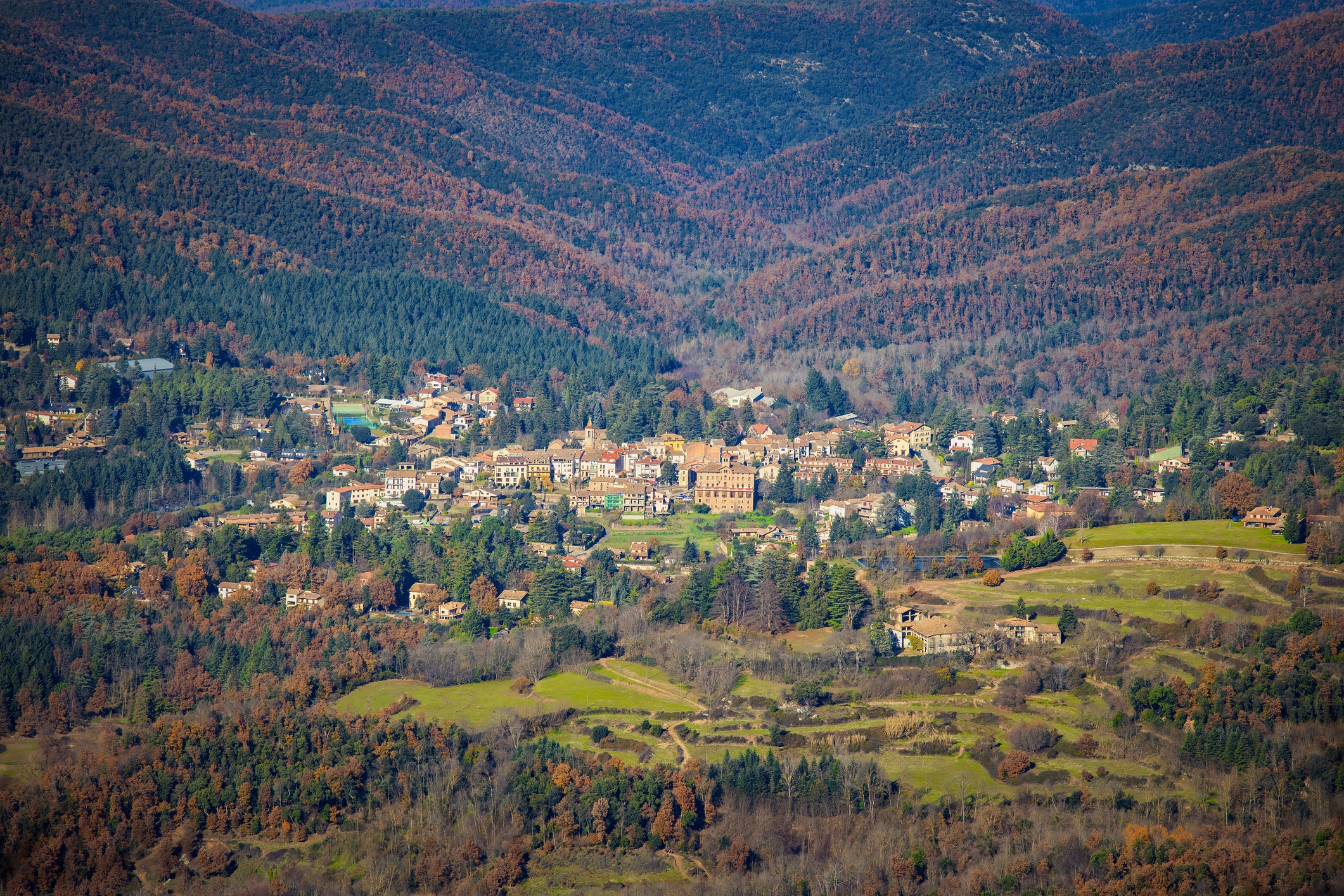 Boscos i poble de Viladrau