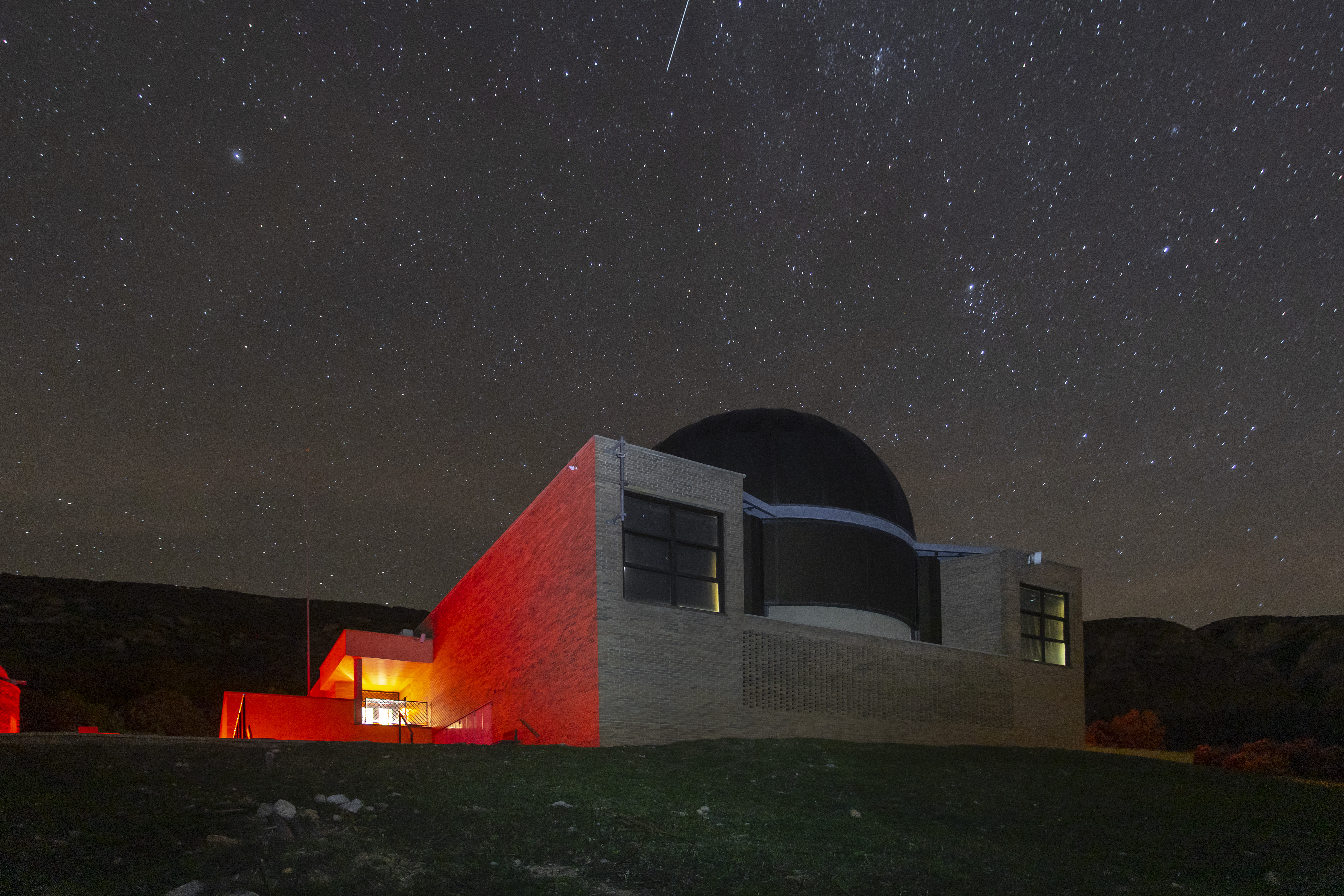 Exterior del Planetari L’Ull del Montsec Exterior del Planetari L’Ull del Montsec