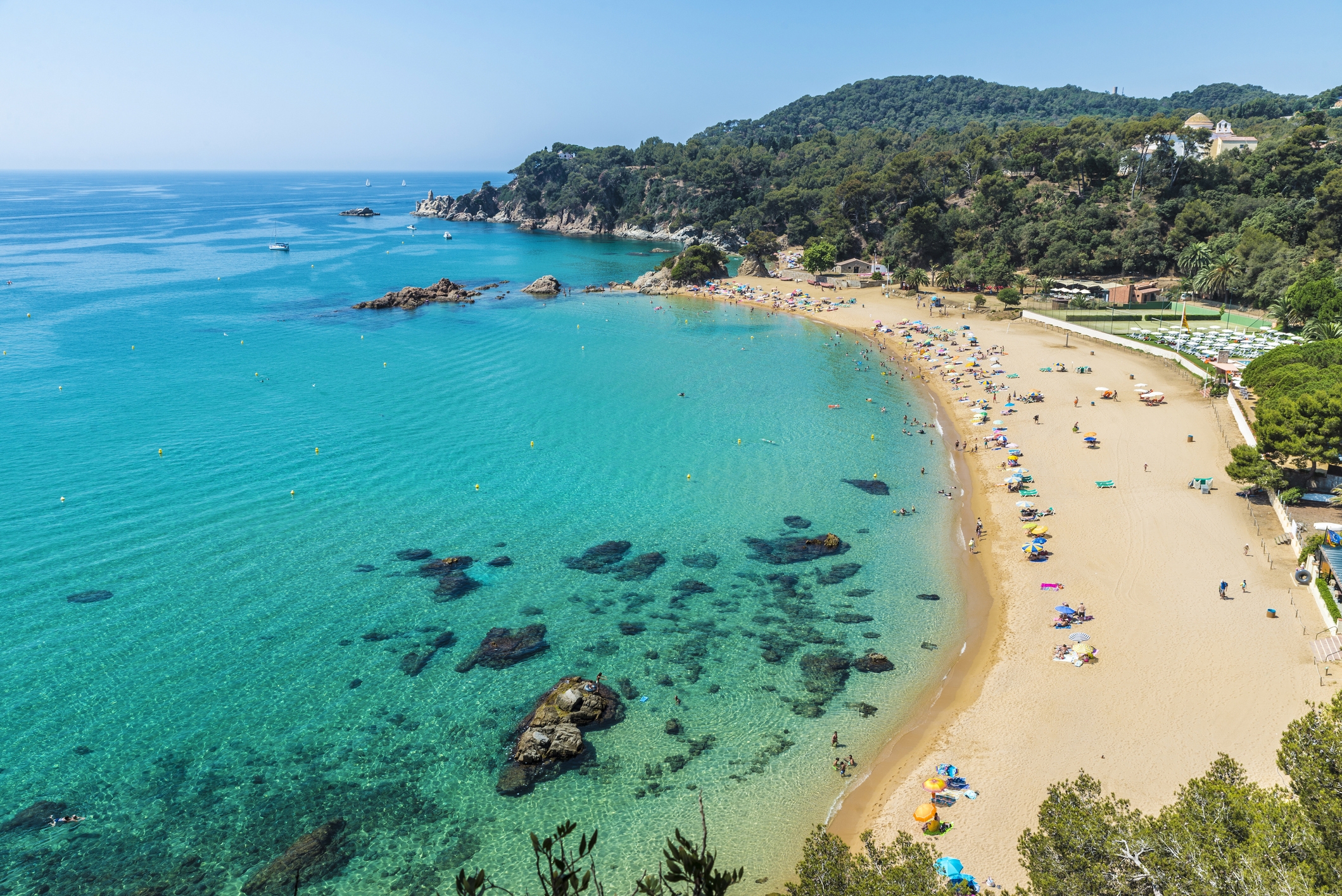 Platja de Santa Cristina a Lloret de Mar Platja de Santa Cristina a Lloret de Mar
