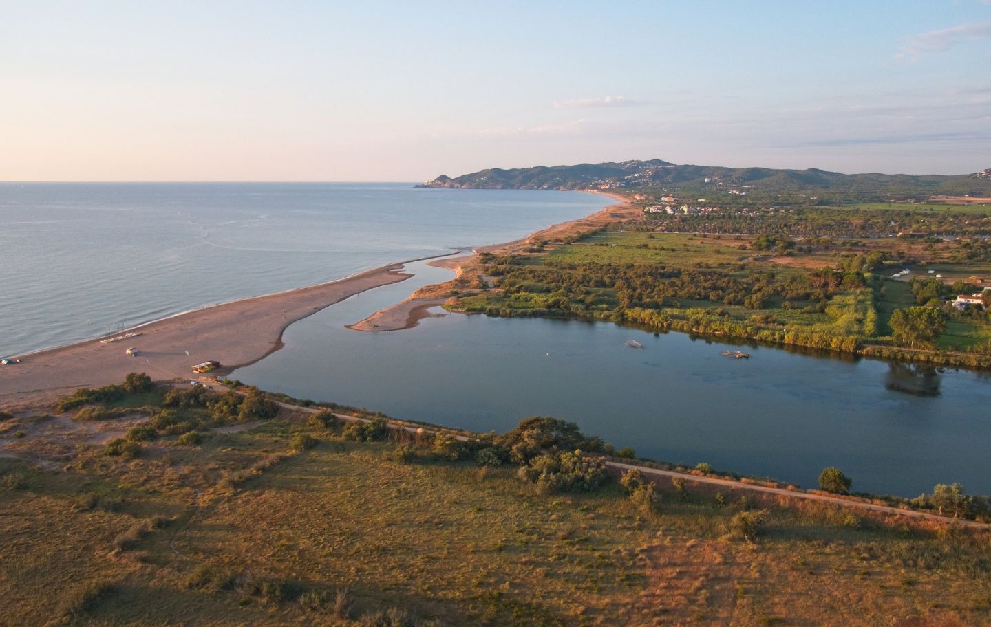El Ter fa una gran aportació de matèria orgànica a la mar El Ter fa una gran aportació de matèria orgànica a la mar
