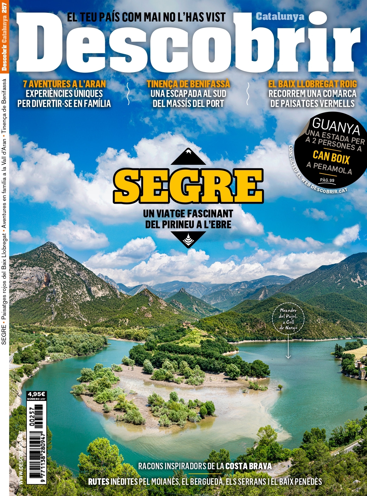 Portada Segre - DESCOBRIR 257 Portada Segre - DESCOBRIR 257