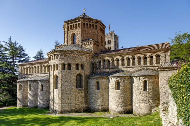 El monestir de Santa Maria de Ripoll El monestir de Santa Maria de Ripoll