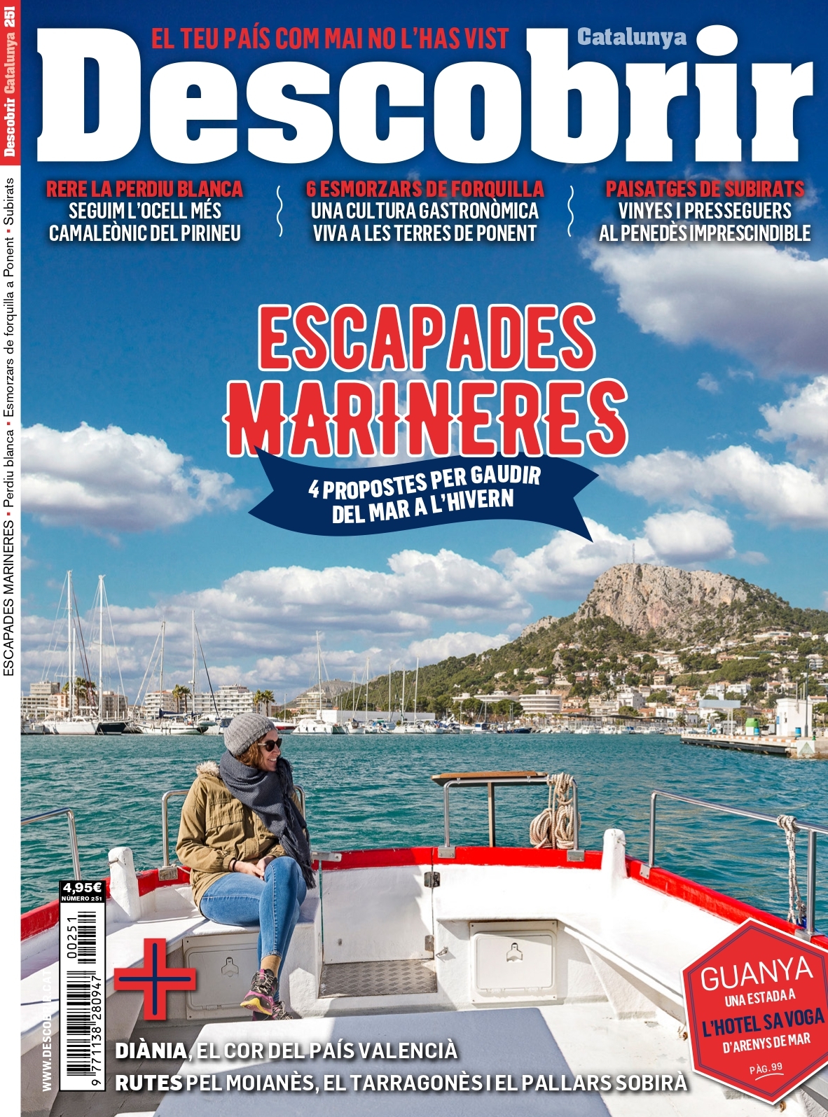 Portada Escapades marineres - Descobrir 251 Portada Escapades marineres - Descobrir 251